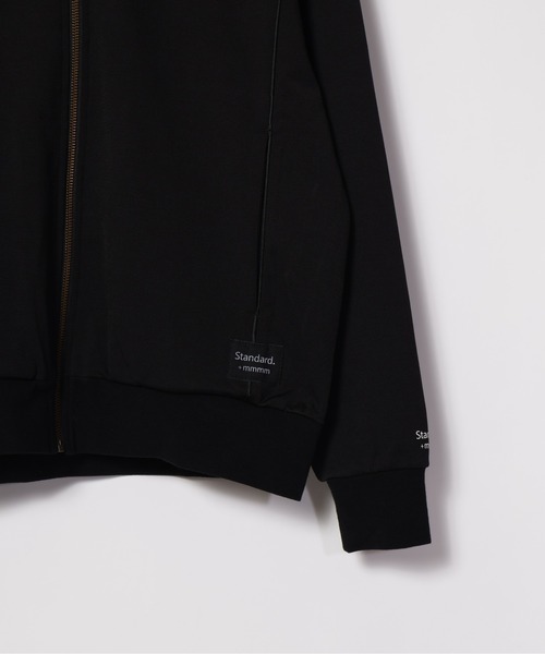 MMMM（エムエムエムエム）の「MMMM/レジエントポンチ ＺＩＰアップパーカー（パーカー・メンズ・ブラック/ホワイト・LARGE/MEDIUM）」の12枚目の写真