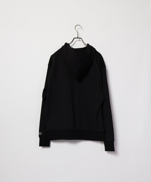 MMMM（エムエムエムエム）の「MMMM/レジエントポンチ ＺＩＰアップパーカー（パーカー・メンズ・ブラック/ホワイト・LARGE/MEDIUM）」の9枚目の写真