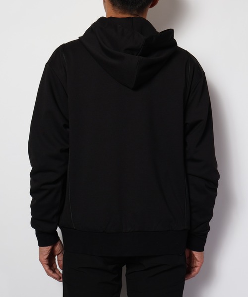 MMMM（エムエムエムエム）の「MMMM/レジエントポンチ ＺＩＰアップパーカー（パーカー・メンズ・ブラック/ホワイト・LARGE/MEDIUM）」の17枚目の写真