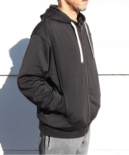 MMMM（エムエムエムエム）の「MMMM/レジエントポンチ ＺＩＰアップパーカー（パーカー・メンズ・ブラック/ホワイト・LARGE/MEDIUM）」の21枚目の写真