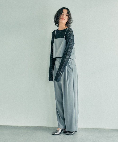 LEPSIM（レプシィム）の「2WAYレースプルオーバー　292558（Tシャツ/カットソー・レディース・ブラック/アイボリー・FREE）」の10枚目の写真