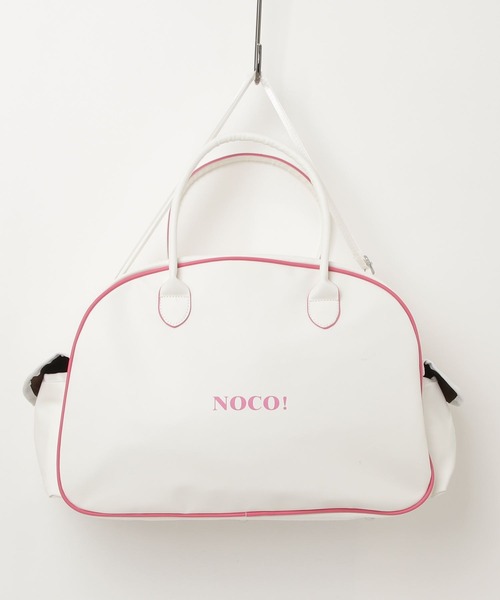 FUNALIVE(ファンアライブ)の「ABETTOR 大人トラベル「NOCO」ロゴスポーティー大容量ボストンボーリングバッグ(ボストンバッグ・メンズ・ブラック/ホワイト・FREE)」の14枚目の写真