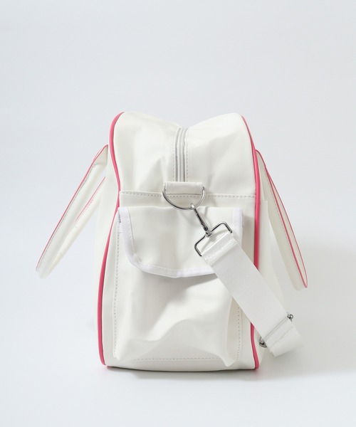 FUNALIVE(ファンアライブ)の「ABETTOR 大人トラベル「NOCO」ロゴスポーティー大容量ボストンボーリングバッグ(ボストンバッグ・メンズ・ブラック/ホワイト・FREE)」の18枚目の写真