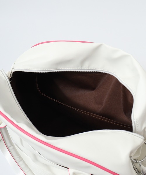 FUNALIVE(ファンアライブ)の「ABETTOR 大人トラベル「NOCO」ロゴスポーティー大容量ボストンボーリングバッグ(ボストンバッグ・メンズ・ブラック/ホワイト・FREE)」の21枚目の写真