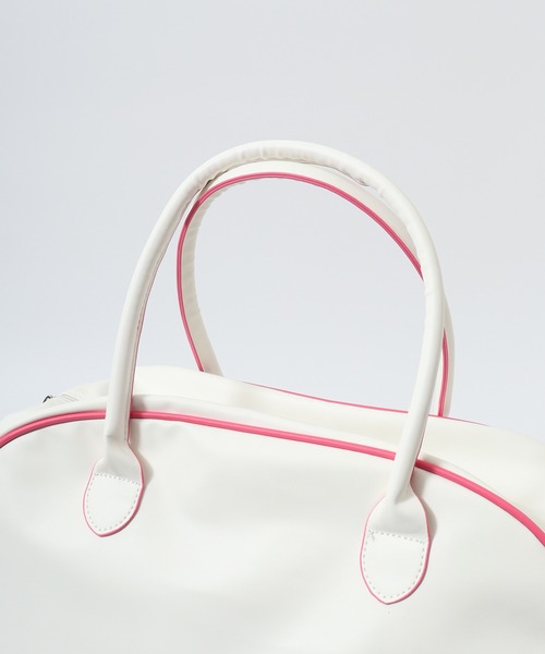 FUNALIVE(ファンアライブ)の「ABETTOR 大人トラベル「NOCO」ロゴスポーティー大容量ボストンボーリングバッグ(ボストンバッグ・メンズ・ブラック/ホワイト・FREE)」の15枚目の写真