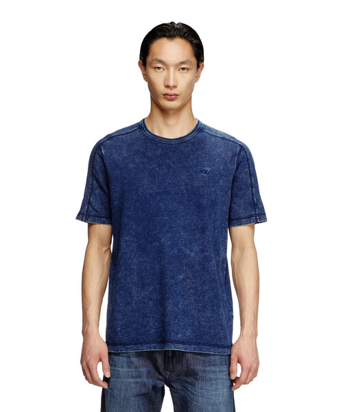 DIESEL(ディーゼル)の「メンズ Tシャツ T-ADJIND(Tシャツ/カットソー・メンズ・インディゴブルー/ブラック・XXX-LARGE/SMALL/X-SMALL/X-LARGE/XX-LARGE/MEDIUM/LARGE)」の10枚目の写真