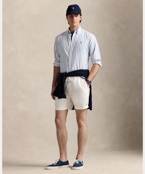 POLO RALPH LAUREN（ポロ ラルフ ローレン）の「クラシック フィット ストライプド オックスフォード シャツ（シャツ/ブラウス・メンズ・ブルー・XXL/XS/XL/S/M/L）」の7枚目の写真