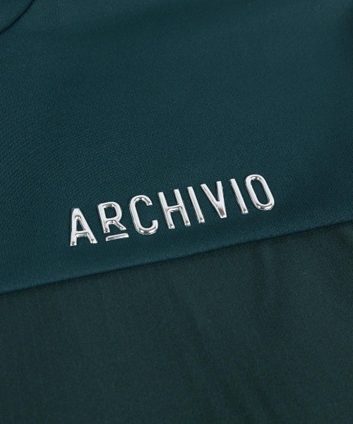 archivio(アルチビオ)の「<MENS>異素材切替ハイネックプルオーバー(Tシャツ/カットソー・メンズ・ブルー/ネイビー/グリーン・LL/L/M)」の7枚目の写真