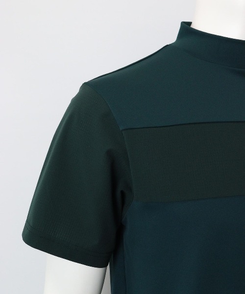 archivio(アルチビオ)の「<MENS>異素材切替ハイネックプルオーバー(Tシャツ/カットソー・メンズ・ブルー/ネイビー/グリーン・LL/L/M)」の8枚目の写真