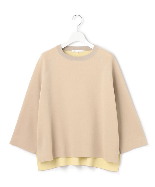 23区(ニジュウサンク)の「【洗える】バイカラー リターンスリーブ ニット(ニット/セーター・レディース・ネイビー系/ベージュ系/レッド系・38)」の10枚目の写真