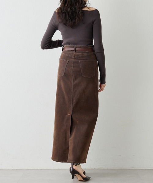 THE PAUSE（ザ ポーズ）の「【THE PAUSE】オフショルニットプルオーバー（ニット/セーター・レディース・ブラック/ピンクベージュ/レッド/チャコールグレー・FREE）」の22枚目の写真