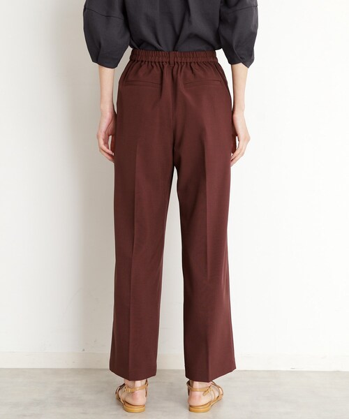 THE SHOP TK （ザ ショップ ティーケー ）の「【XS-XLサイズ】麻調ワイドパンツ/洗濯機OK/from the VOICE（その他パンツ・レディース・ベージュ/ダークブラウン/ブラック/アイボリー・11/12/13/14/10）」の13枚目の写真