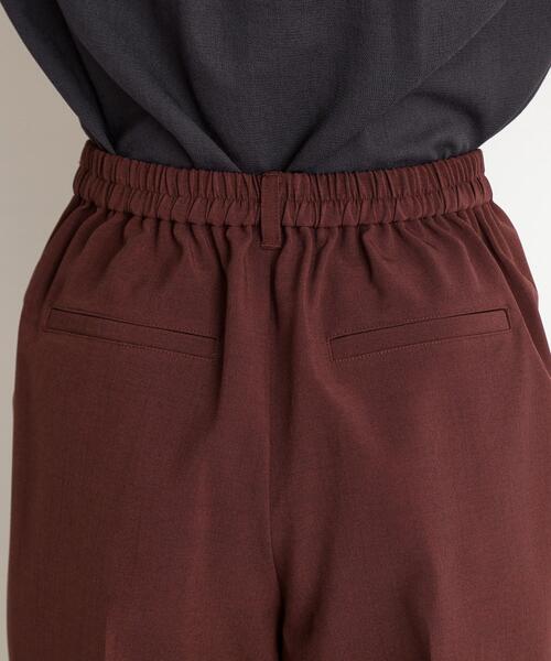 THE SHOP TK （ザ ショップ ティーケー ）の「【XS-XLサイズ】麻調ワイドパンツ/洗濯機OK/from the VOICE（その他パンツ・レディース・ベージュ/ダークブラウン/ブラック/アイボリー・11/12/13/14/10）」の15枚目の写真