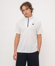 le coq sportif | 【ルコックスポルティフ】吸汗速乾/UVカットエコペット素材ハーフジップモックシャツ(Tシャツ/カットソー)