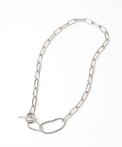 GLOBAL WORK（グローバルワーク）の「MATINE LINE/マンテルチェーンネックレス/288867（ネックレス・レディース・シルバー/ゴールド・FREE）」の8枚目の写真