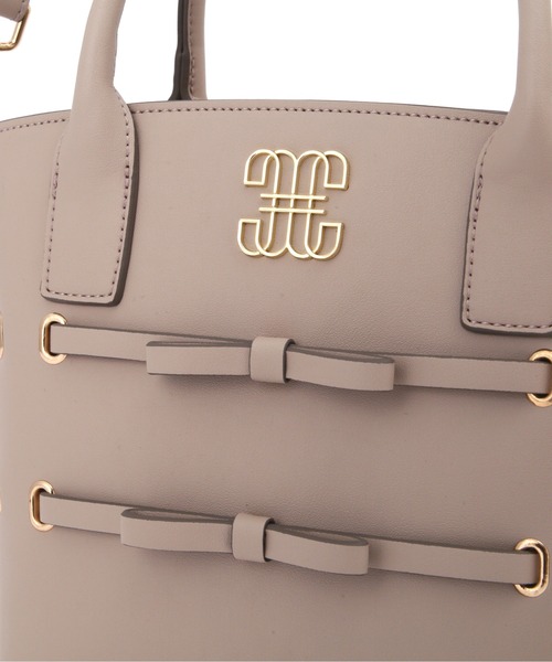 JILL by JILL STUART(ジルバイジルスチュアート)の「◇BowリンクJトートバッグ(ショルダーバッグ・レディース・ブラック/ベージュ・FREE)」の15枚目の写真