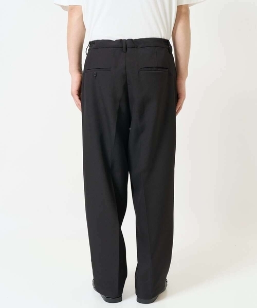 a.v.v（アーヴェヴェ）の「【春の新作】2タックワイドイージースラックス（スラックス・メンズ・ブラック・46/48）」の22枚目の写真