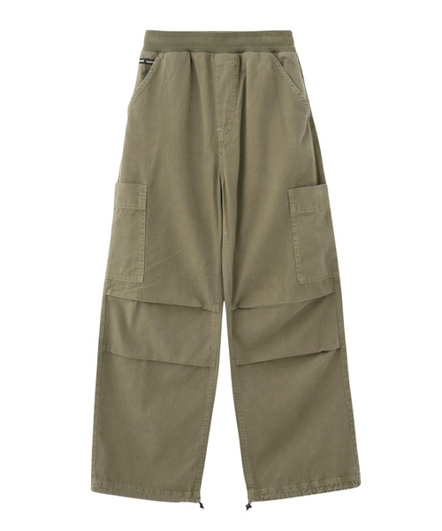 ビッグバンガール　ノーマルパラレル FACE LABEL EASY PANTS（その他パンツ）｜X-girl（エックス