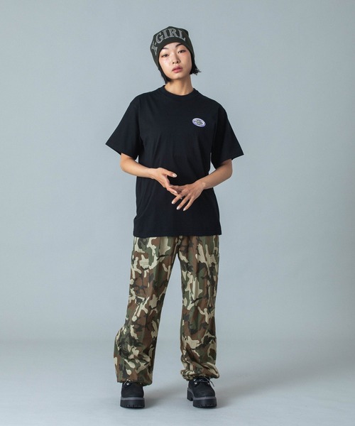 X-girl desert camo pants  カモフラ柄のプリントパンツ X-girl desert camo pants カモフラ柄のプリントパンツ - メルカリ