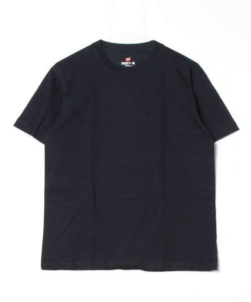 HANES(ヘインズ)の「ヘインズ HANES SHORT SLEEVE T-SHIRT_(Tシャツ/カットソー・メンズ・ブラック/ホワイト・S/M/L/LL)」の2枚目の写真
