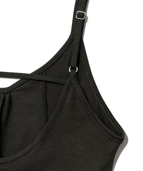 Kijun(キジュン)の「Kijun/キジュン Double Strap Tank Top タンクトップ(タンクトップ・レディース・チャコール/オフホワイト/スカイブルー・S/M)」の8枚目の写真