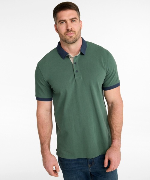 L.L.Bean(エルエルビーン)の「カスコ・ベイ・ラギッド・ポロシャツ、半袖 米国フィット・レギュラー(ポロシャツ・メンズ・レッド系/ブルー/グレー系/グリーン系・SMALL/MEDIUM/LARGE)」の7枚目の写真
