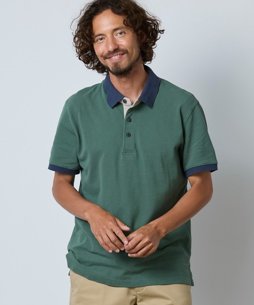 L.L.Bean(エルエルビーン)の「カスコ・ベイ・ラギッド・ポロシャツ、半袖 米国フィット・レギュラー(ポロシャツ・メンズ・レッド系/ブルー/グレー系/グリーン系/パープル系・SMALL/MEDIUM/LARGE)」の11枚目の写真