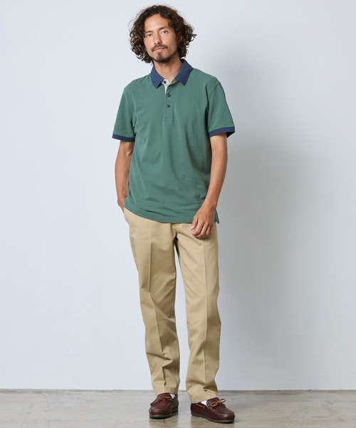 L.L.Bean(エルエルビーン)の「カスコ・ベイ・ラギッド・ポロシャツ、半袖 米国フィット・レギュラー(ポロシャツ・メンズ・レッド系/ブルー/グレー系/グリーン系/パープル系・SMALL/MEDIUM/LARGE)」の14枚目の写真