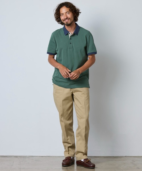 L.L.Bean(エルエルビーン)の「カスコ・ベイ・ラギッド・ポロシャツ、半袖 米国フィット・レギュラー(ポロシャツ・メンズ・レッド系/ブルー/グレー系/グリーン系/パープル系・SMALL/MEDIUM/LARGE)」の17枚目の写真