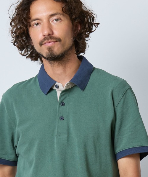 L.L.Bean(エルエルビーン)の「カスコ・ベイ・ラギッド・ポロシャツ、半袖 米国フィット・レギュラー(ポロシャツ・メンズ・レッド系/ブルー/グレー系/グリーン系/パープル系・SMALL/MEDIUM/LARGE)」の21枚目の写真