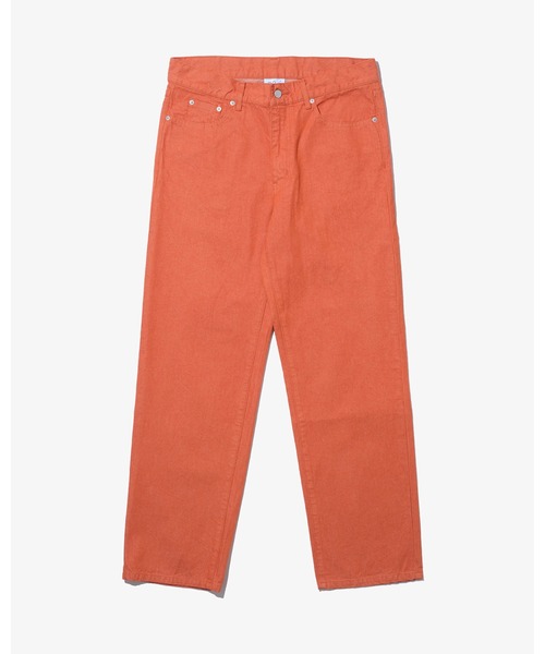 KEBOZ（ケボズ）の「REGULAR FIT DENIM PANTS（デニムパンツ・メンズ・ベージュ/オレンジ/インディゴブルー/ブラック・M/L/XL/S）」の4枚目の写真