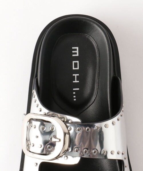 MOHI＞ミラー スタッズ サンダル