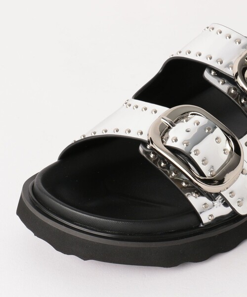 MOHI... ミラースタッズサンダル MOHI＞ミラー スタッズ サンダル