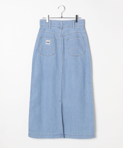 Lee（リー）の「【Lee(リー)】別注マキシスカート（スカート・レディース・インディゴブルー/サックスブルー・FREE）」の16枚目の写真