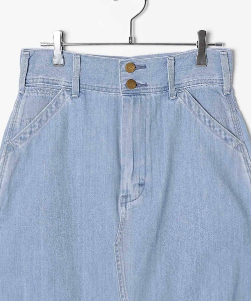 Lee（リー）の「【Lee(リー)】別注マキシスカート（スカート・レディース・インディゴブルー/サックスブルー・FREE）」の17枚目の写真