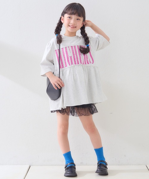 CIAOPANIC TYPY（チャオパニックティピー）の「【KIDS】ハート型BAG（ボディバッグ/ウエストポーチ・キッズ・ブラック/サックスブルー/ピンク・ONE SIZE）」の17枚目の写真