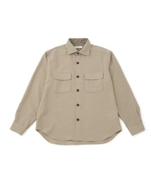 【セットアップ対応】j.n.r.d/パイピングネックワイドカラーシャツ
