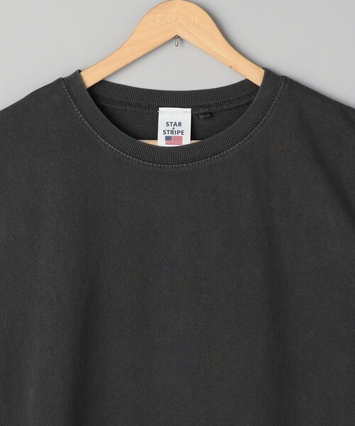 STAR&STRIPE(スターアンドストライプ)の「STAR&STRIPE(スターアンドストライプ)クルーネック ベスト(Tシャツ/カットソー・レディース・ダークグレー/ナチュラル・FREE)」の9枚目の写真