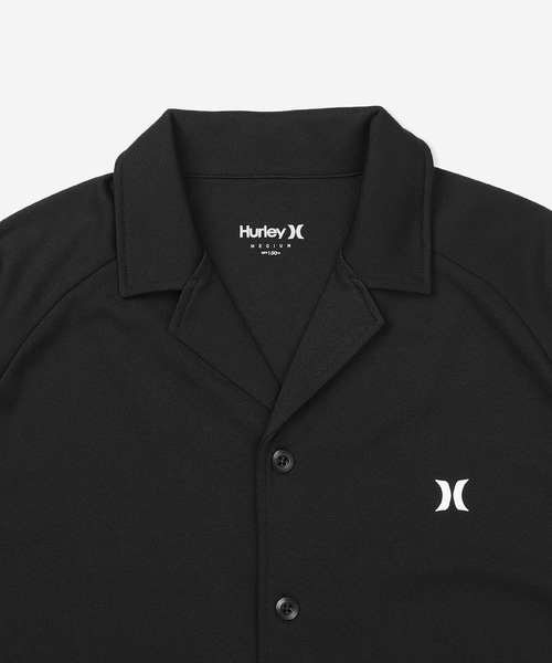 Hurley (ハーレー)の「【Hurley/ハーレー】水陸両用半袖ラッシュシャツ UPF50+ 吸汗速乾 ICON OVRSZD SS SHIRTS(ラッシュガード・メンズ・ブラック/ブラック系その他/カーキブラウン/ホワイト・SMALL/LARGE/MEDIUM/X-LARGE)」の10枚目の写真