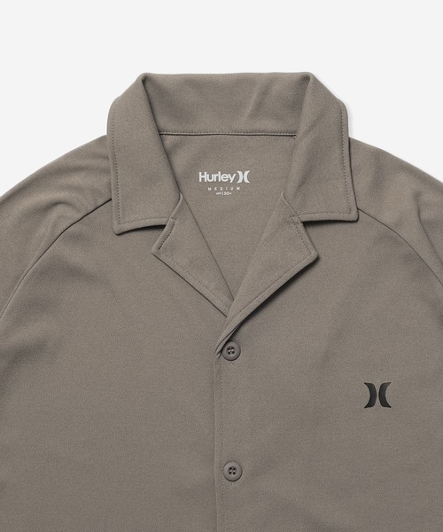 Hurley (ハーレー)の「【Hurley/ハーレー】水陸両用半袖ラッシュシャツ UPF50+ 吸汗速乾 ICON OVRSZD SS SHIRTS(ラッシュガード・メンズ・ブラック/ブラック系その他/カーキブラウン/ホワイト・SMALL/LARGE/MEDIUM/X-LARGE)」の16枚目の写真