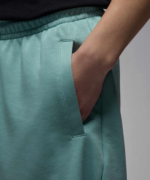 JORDAN BRAND（ジョーダンブランド）の「ジョーダン MVP メンズ フレンチテリー ショートパンツ / Jordan MVP Men's French Terry Shorts IB7272-309 Mineral（スウェットパンツ・メンズ・グリーン系その他2・2XL/S/M/L/XL）」の11枚目の写真