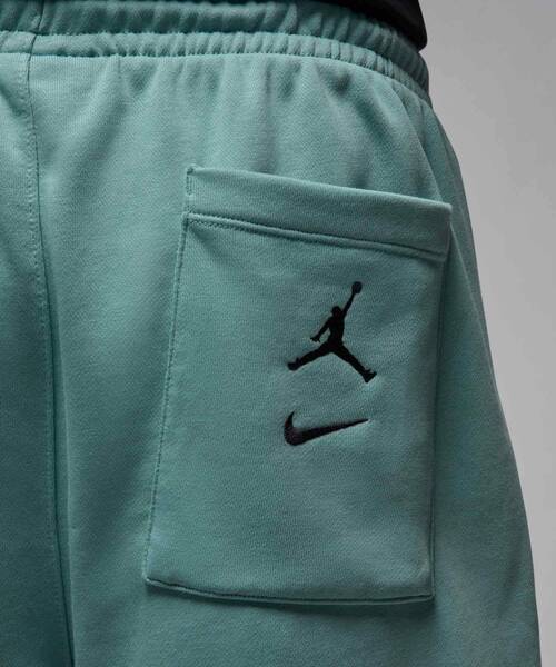 JORDAN BRAND（ジョーダンブランド）の「ジョーダン MVP メンズ フレンチテリー ショートパンツ / Jordan MVP Men's French Terry Shorts IB7272-309 Mineral（スウェットパンツ・メンズ・グリーン系その他2・2XL/S/M/L/XL）」の12枚目の写真