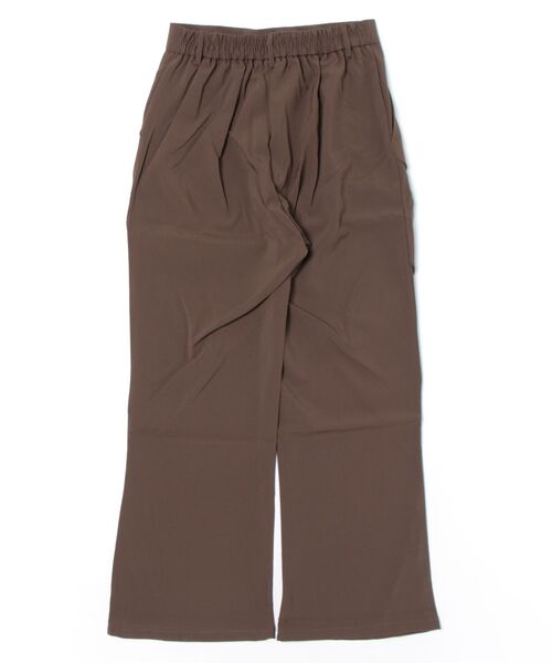 CERCA（チェルカ）の「【NOWLE】ルーズシルエット ハイウエスト フレアパンツ（スラックス・メンズ・アッシュブラウン・MEDIUM/LARGE/SMALL/X-LARGE）」の2枚目の写真