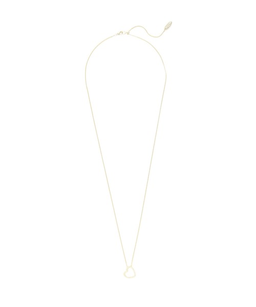NATURAL BEAUTY BASIC(ナチュラルビューティーベーシック)の「スイングハートネックレス(ネックレス・レディース・シルバー/ゴールド・フリ-)」の2枚目の写真