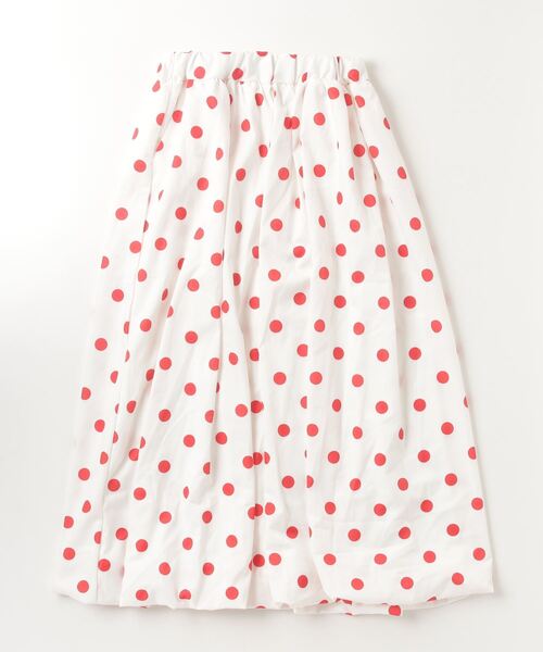 gossip!ロサンゼルス(ゴシップロサンゼルス)の「ヴィンテージ風 レッドドット柄ロングスカート(スカート・レディース・レッド・FREE)」の14枚目の写真