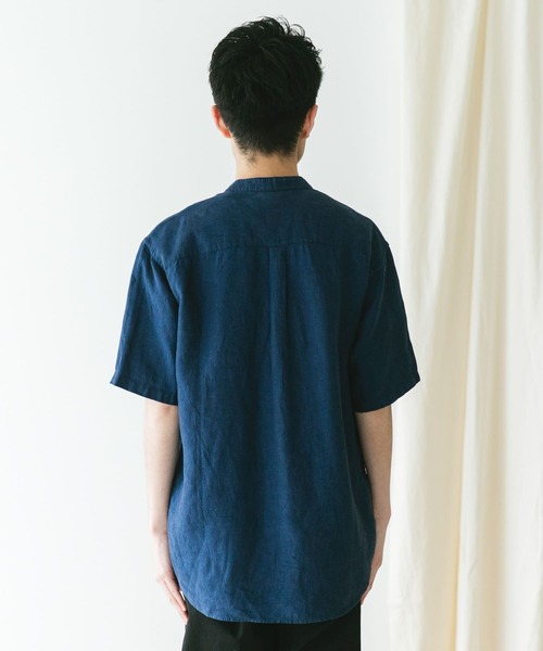 URBAN RESEARCH DOORS　パンツスーツ　ノーカラージャケット　麻 URBAN RESEARCH DOORS パンツスーツ ノーカラージャケット 麻