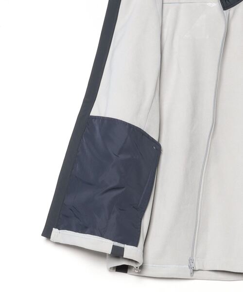 JNBY（ジェーエヌビーワイ）の「Contrast Active Fleece Jacket /フリースジャケット（その他アウター・メンズ・ライトグレー/グレー・44/46）」の13枚目の写真