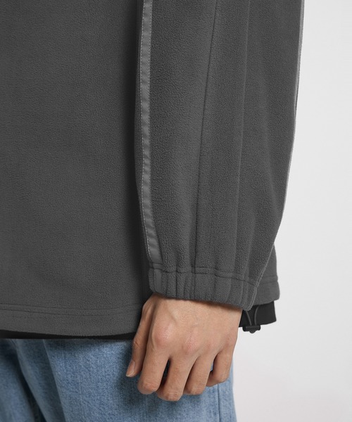 JNBY（ジェーエヌビーワイ）の「Contrast Active Fleece Jacket /フリースジャケット（その他アウター・メンズ・ライトグレー/グレー・44/46）」の20枚目の写真