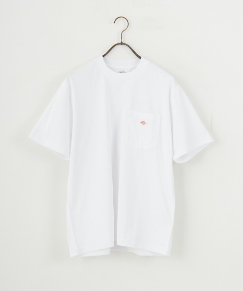 【楽天スーパーセール】 DANTON/ダントン] ワンポイントロゴ ポケットTシャツ（Tシャツ トップス