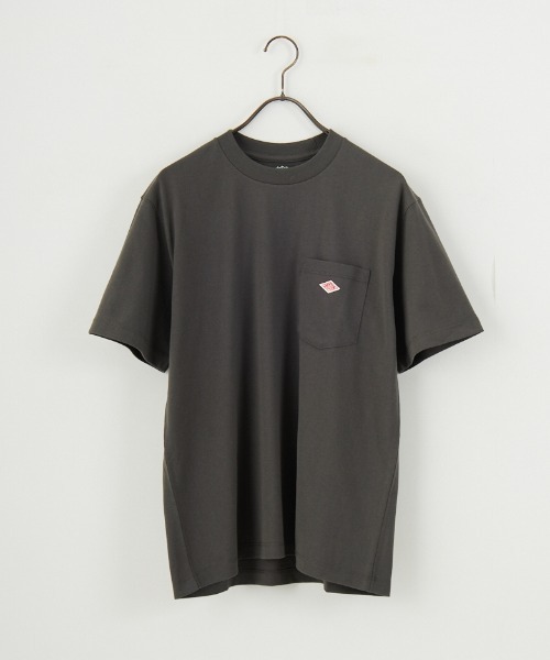 DANTON/ダントン] ワンポイントロゴ ポケットTシャツ（Tシャツ